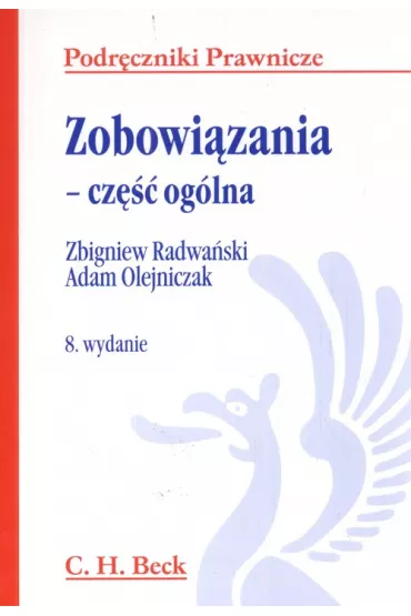 Zobowi�zania -  cz�� og�lna - Adam Olejniczak, Zbigniew Radwa�ski
