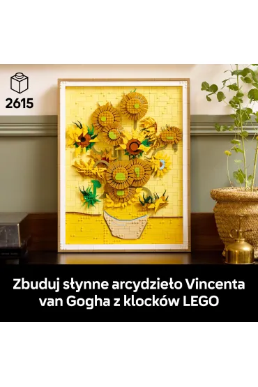 LEGO Art „Soneczniki” Vincent van Gogh 31215