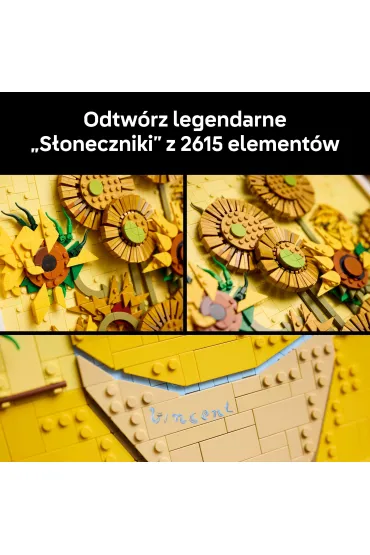 LEGO Art „Soneczniki” Vincent van Gogh 31215