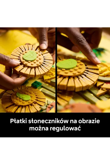 LEGO Art „Soneczniki” Vincent van Gogh 31215