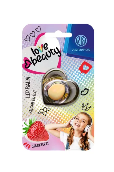 Balsam do ust Heart truskawka Astra