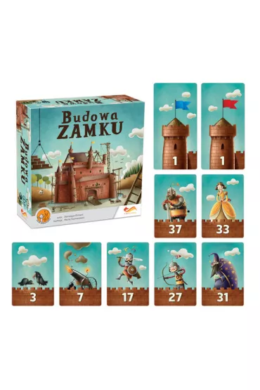Budowa zamku. Gra karciana FoxGames - Ehrhard Dominique