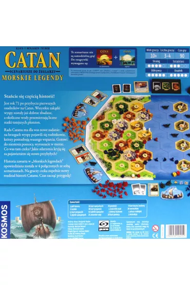 Catan. Scenariusze do �eglarzy. Morskie Legendy - Benjamin Teuber, Klaus Teuber