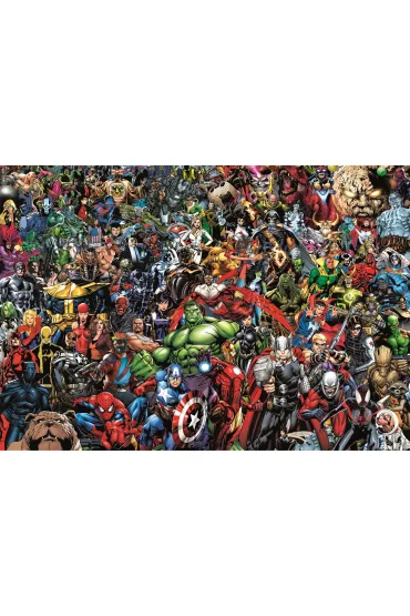 Puzzle 1000 el. Compact Impossible Marvel Clementoni