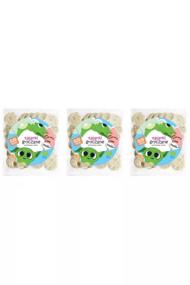 Biominki Talarki gryczane Zestaw 3 x 55 g Bio