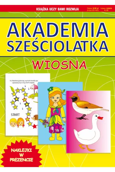 Akademia sze�ciolatka. Wiosna - Beata Guzowska