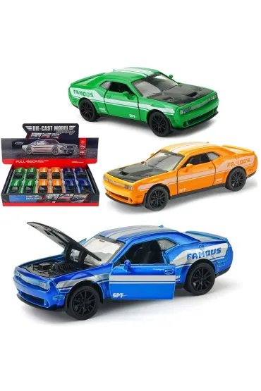 Auto metalowe 3 kolory otwierana maska MIX Trifox