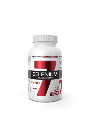 7Nutrition Selenium L-selenomethionine + Zinc - Selen + Cynk suplement diety 120 kaps.