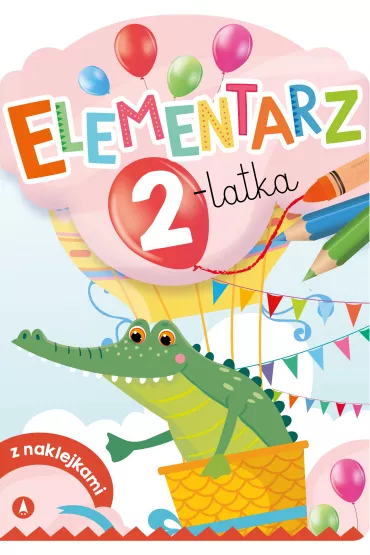 Elementarz 2-latka z naklejkami - Anna Horosin