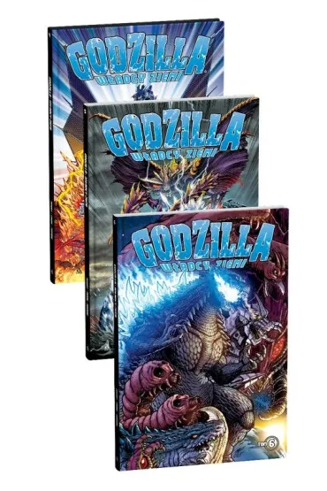 Pakiet: Godzilla. W�adcy Ziemi. Tomy 4-6 - Chris Mowry, Matt Frank
