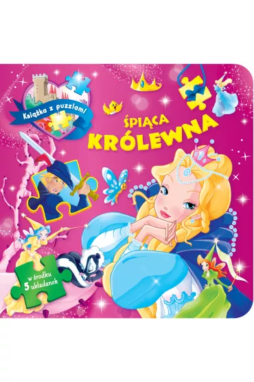 Ksi��ka z puzzlami. �pi�ca Kr�lewna - Paulina Kaniewska
