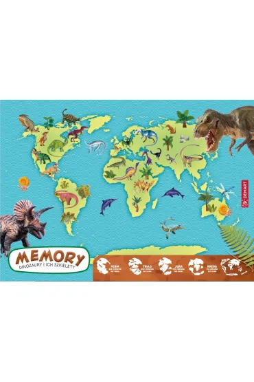 Memory. Dinozaury i ich szkielety - Aleksandra Kowalewska