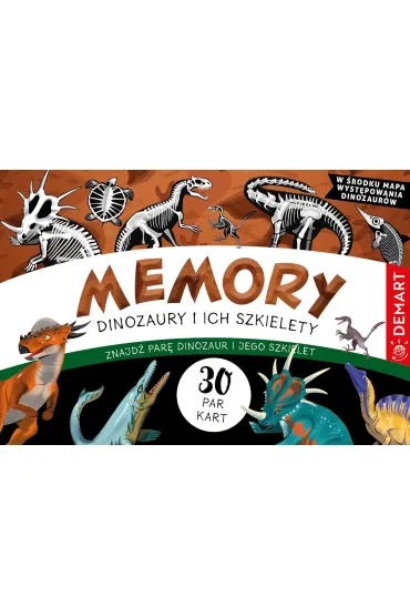 Memory. Dinozaury i ich szkielety - Aleksandra Kowalewska