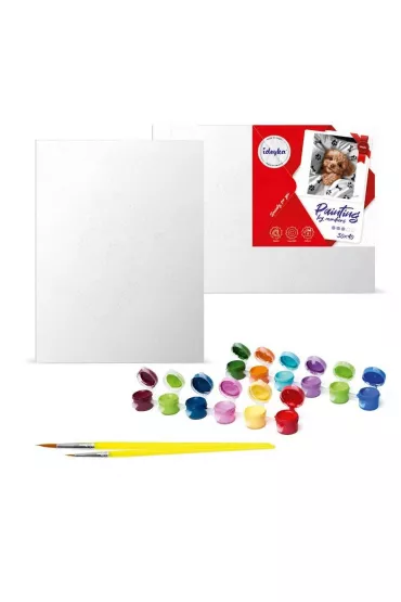Ideyka Malowanie po numerach - Pi�kno 40x40cm
