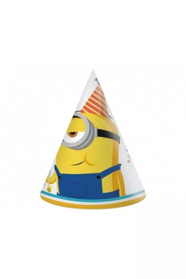 Procos Czapeczki papierowe Minions 2 The Rise of Gru 6 szt.