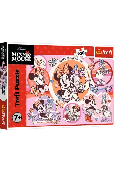 Puzzle 200 el. Zwyczaje Myszki Minnie 13343 Trefl