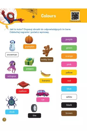 Baw si� i ucz! Angielski. Marvel Spidey i super-kumple - Ilona  Siwak