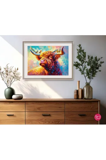 Puzzle 1000 el. Moo-sic in the Air CherryPazzi