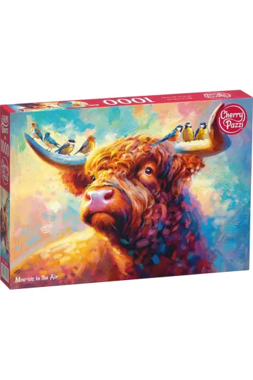 Puzzle 1000 el. Moo-sic in the Air CherryPazzi