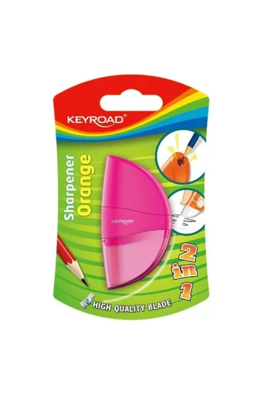 Keyroad Temper�wka plastikowa pojedyncza z gumk� MIX