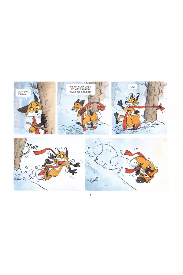 M�j pierwszy komiks 5+ Podmuch zimy. W cieniu drzew. Tom 2 - Dav