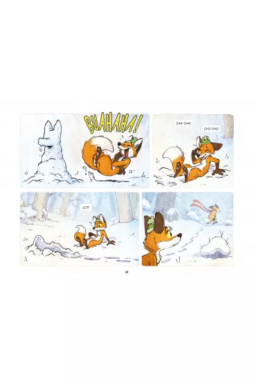 M�j pierwszy komiks 5+ Podmuch zimy. W cieniu drzew. Tom 2 - Dav