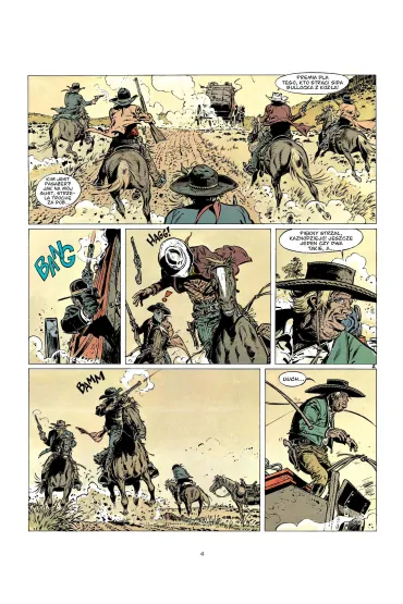 Wilki w Wyomining. Comanche. Tom 3 - Hermann Huppen, Greg