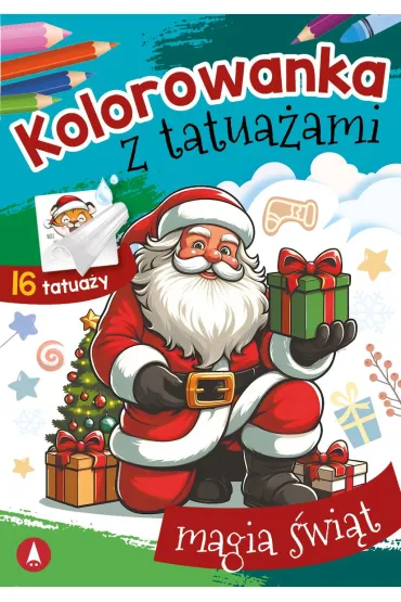 Kolorowanka z tatua�ami. Magia �wi�t