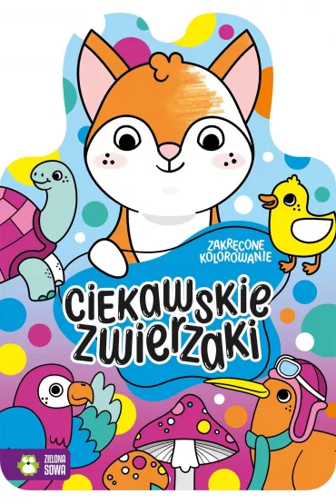 Zakr�cone kolorowanie. Ciekawskie zwierzaki