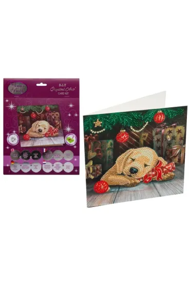 Diamentowa mozika �pi�cy szczeniak 18x18cm Pro Kids