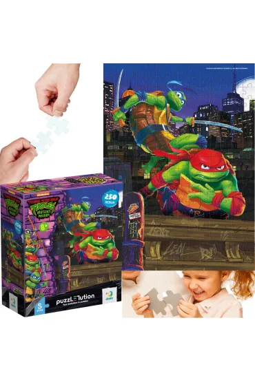 Puzzle 250 el. MNT. Leonardo i Raphael Dodo