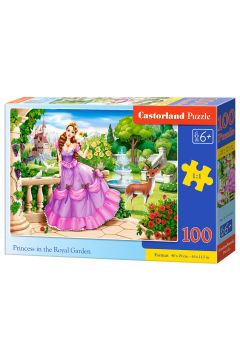 Puzzle 100 el. Ksiniczka w ogrodzie Castorland