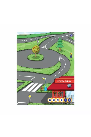 Czytaj z Albikiem. Zeszyt z naklejkami. Transport. Interaktywne m�wi�ce naklejki