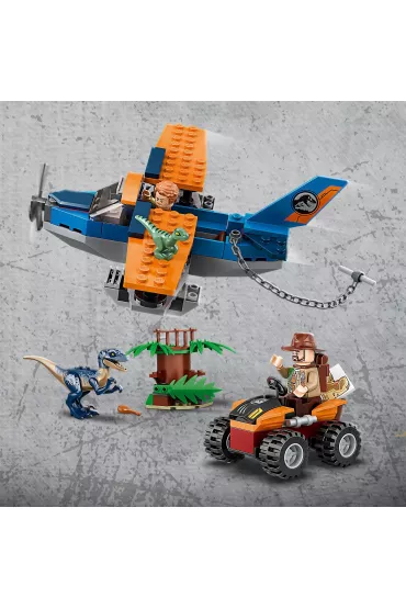 LEGO Jurassic World Welociraptor: na ratunek dwup�atowcem 75942
