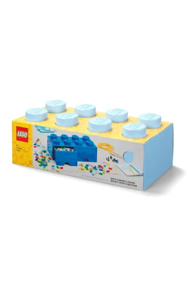 Szuflada klocek LEGO Brick 8 Jasnoniebieska