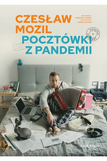 Czes�aw Mozil. Poczt�wki z pandemii (ksi��ka z autografem) - Czes�aw Mozil