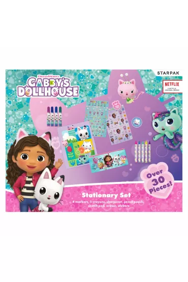 Zestaw artystyczny z naklejkami Gabby s Dollhouse STARPAK 537102