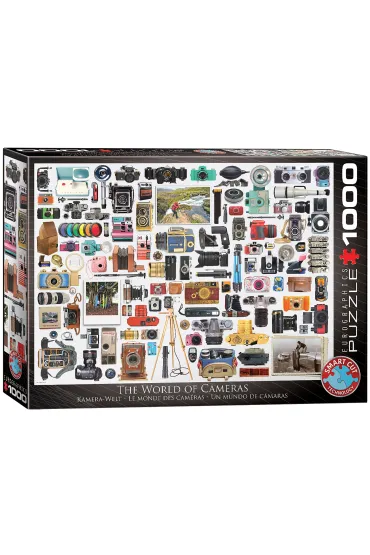 Puzzle 1000 el. World of Cameras Eurographics