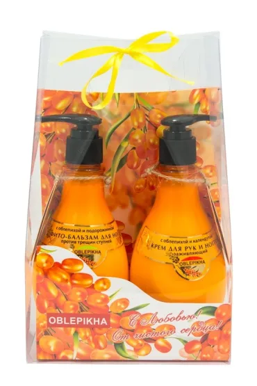 Energy of Vitamins Zestaw krem do r�k i krem do st�p Rokitnik 2 x 275 ml