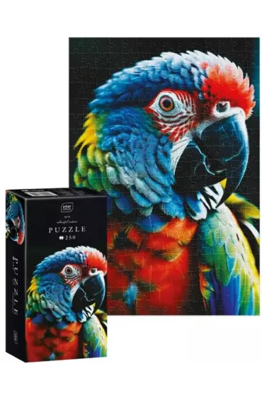 Puzzle 250: Colourful Nature 9 - Parrot Interdruk