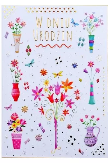 Trend Kartka okoliczno�ciowa Urodziny TS26