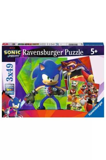 Puzzle 3x49 Sonic Prime Ravensburger