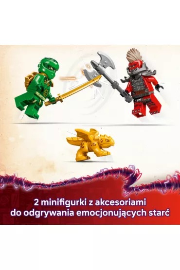 LEGO NINJAGO Zielony leny smok Lloyda 71829