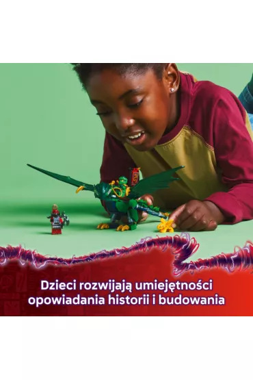 LEGO NINJAGO Zielony leny smok Lloyda 71829