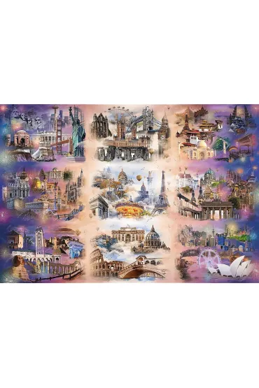 Puzzle 13500 el. Cities Beyond the Clouds Trefl