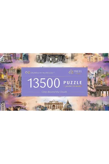 Puzzle 13500 el. Cities Beyond the Clouds Trefl
