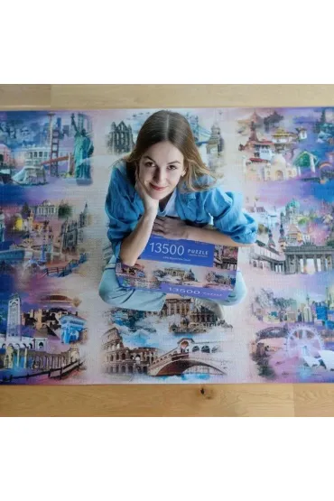 Puzzle 13500 el. Cities Beyond the Clouds Trefl