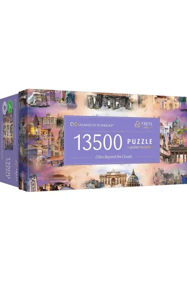 Puzzle 13500 el. Cities Beyond the Clouds Trefl