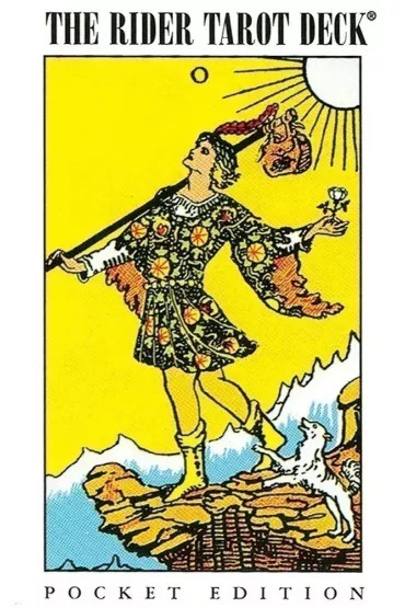 The Rider Tarot Deck, Pocket Edition - Arthur  Edwarda Waite
