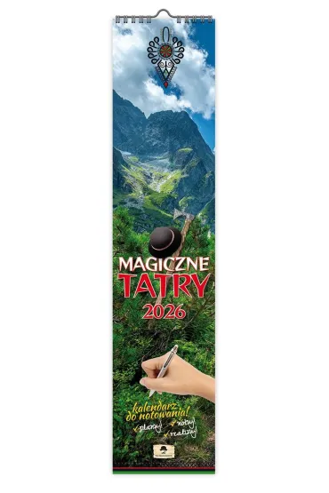 Kalendarz 2026 �cienny paskowy w�ski Magiczne Tatry KPW V4